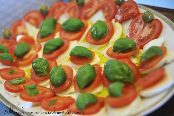 Tomaten-Mozzarella Salat