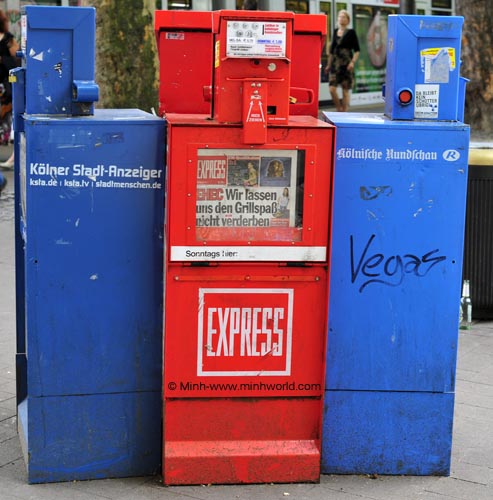Zeitungsautomat