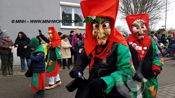 Lễ hội hóa trang Carnival ở Đức 2018 Kartung